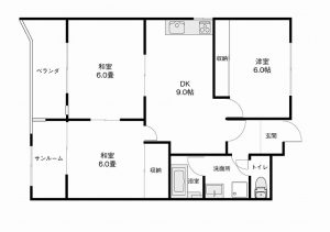 グリーンビュー泉ヶ丘　間取り